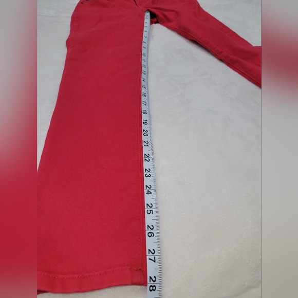 Chaps Vibrant Red Pants - Picture 10 of 12